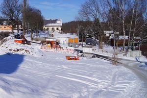Stra�enbaustelle Lindenallee